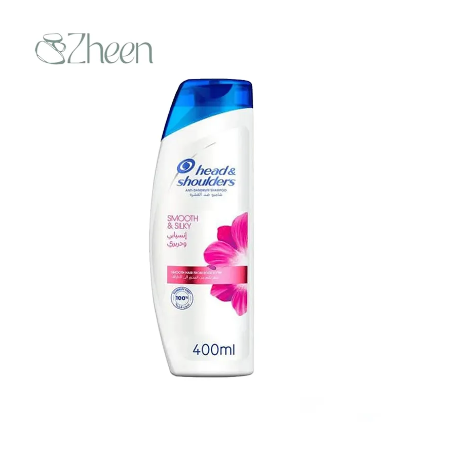 شامپو ضد شوره و نرم کننده مو Smooth & Silky هد اند شولدرز 400میل