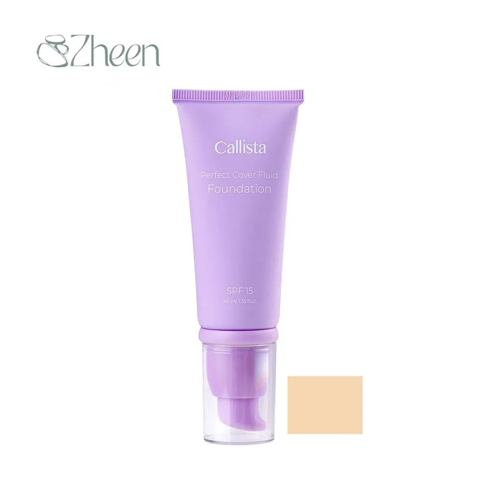 کرم پودر فلوییدی کالیستا مدل Perfect Cover حجم 40 میل