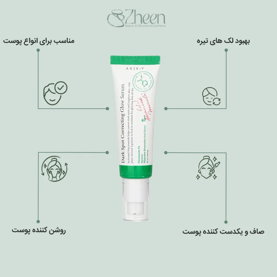 سرم ضد لک و روشن کننده اکسیس وای 50 ml