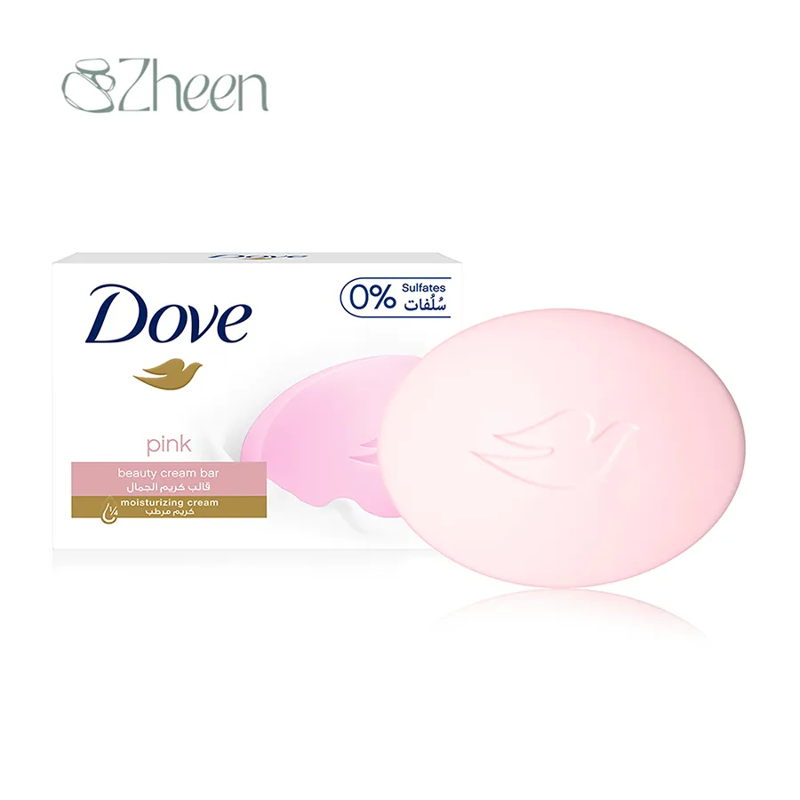صابون کرمی گل رز و شیر مدل pink حجم 100گرم داو