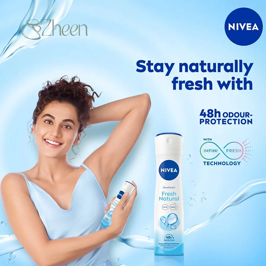 اسپری ضد تعریق زنانه Fresh Natural نیوا